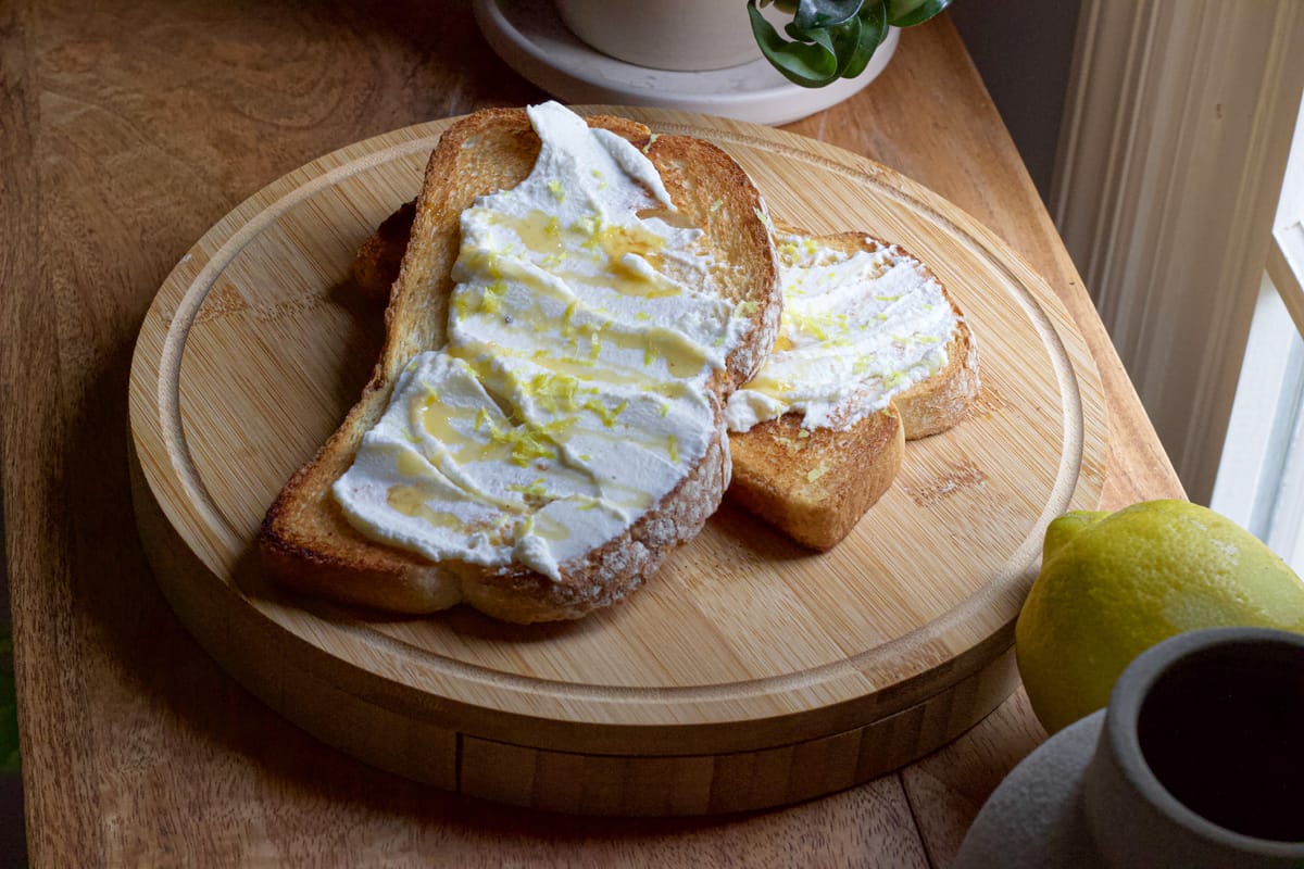 Ricotta Toast